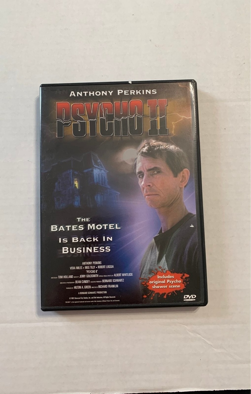 Psycho II dvd